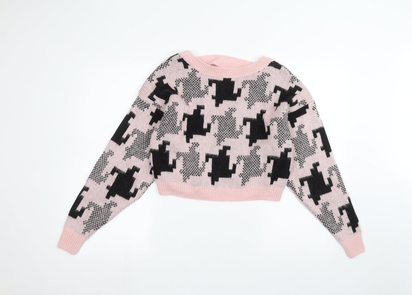 Lola Skye Womens Pink   Pullover Jumper Size 10