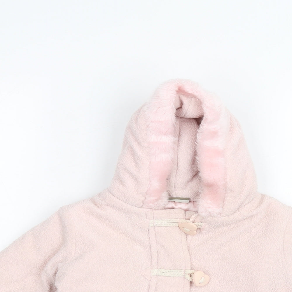 Cherokee Baby Pink   Parka Coat Size 9-12 Months