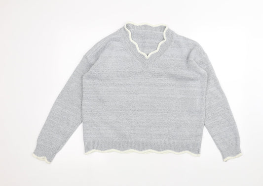 Preworn Womens Grey   Pullover Jumper Size S