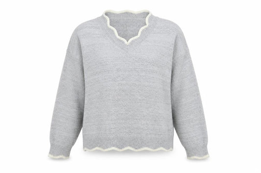 Preworn Womens Grey   Pullover Jumper Size S