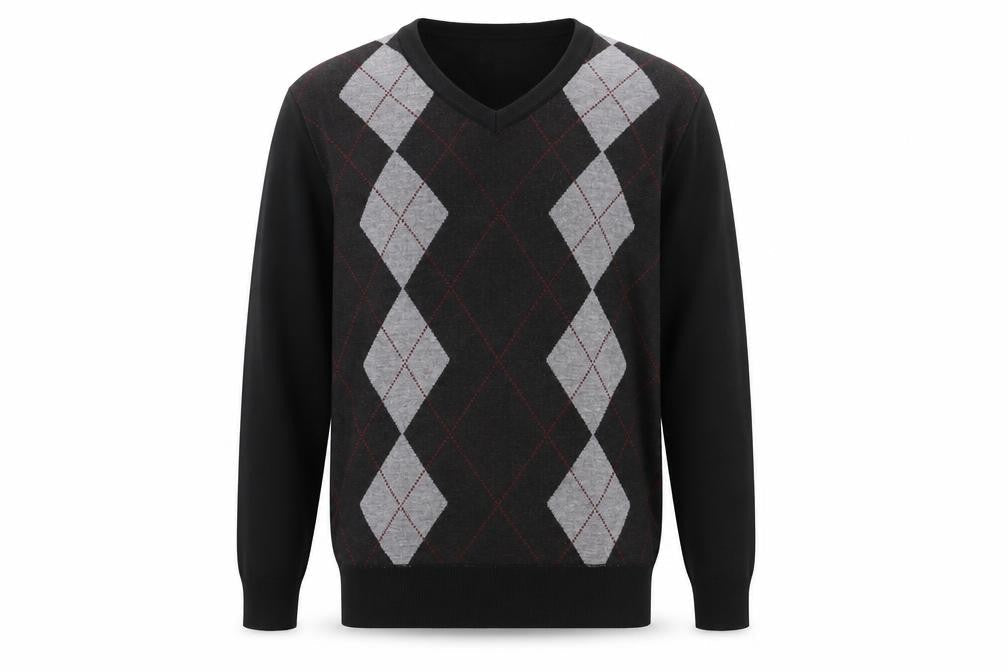 Hudson Harbour Mens Black   Pullover Jumper Size M