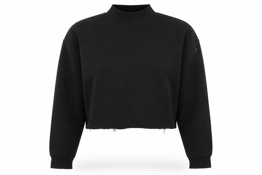 Primark Womens Black   Pullover Sweatshirt Size XS  - Cropped