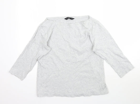 F&F Womens Grey   Basic T-Shirt Size 14