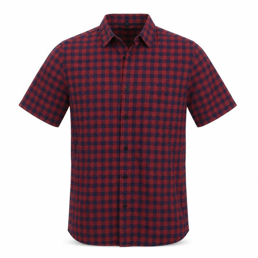 Top Man Mens Multicoloured Plaid   Button-Up Size S