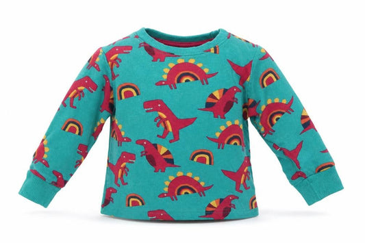 Front view of Next boys’ blue pyjama top, size 12-18, months