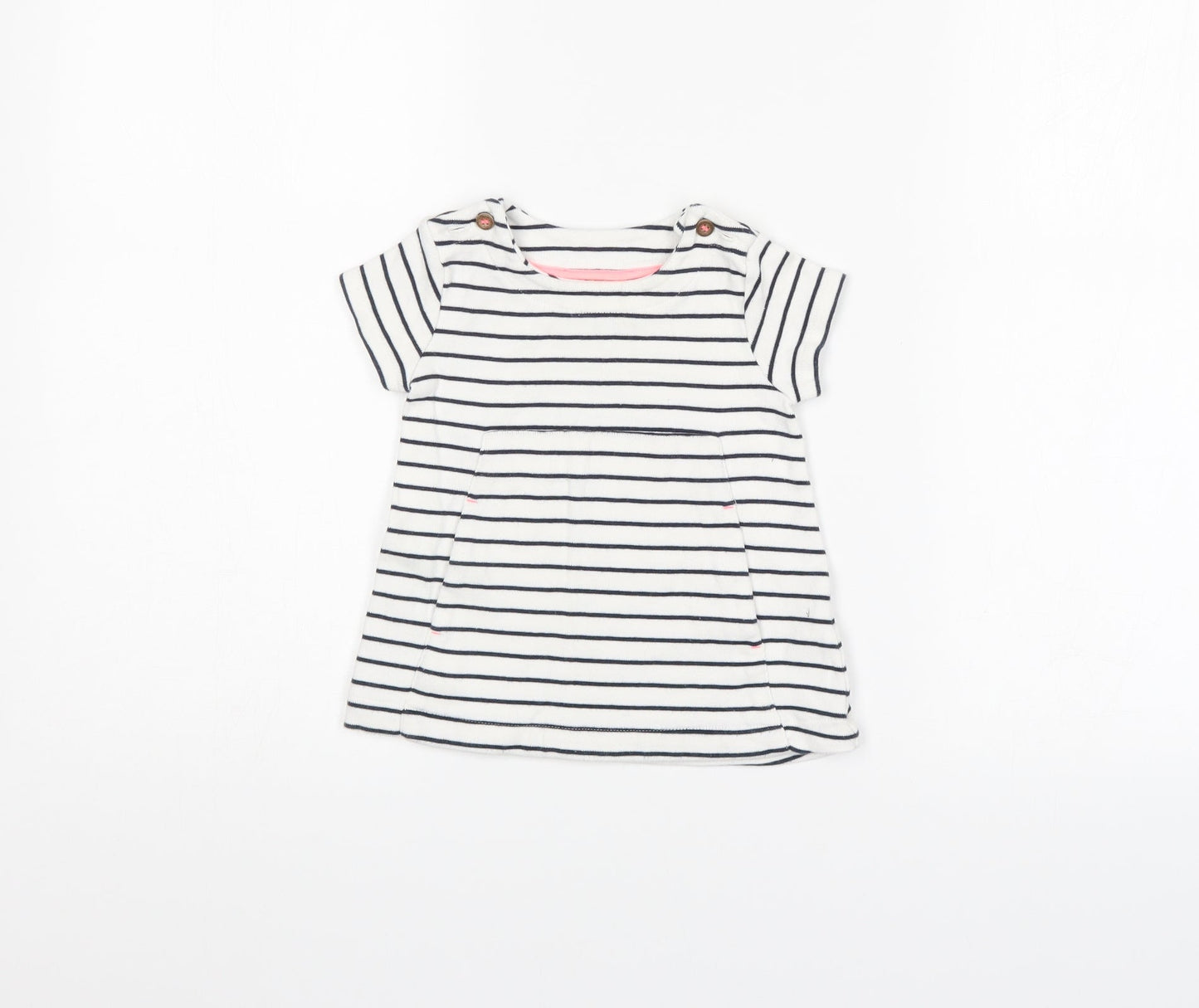 NEXT Boys White Striped  Pullover Casual Size 3-6 Months