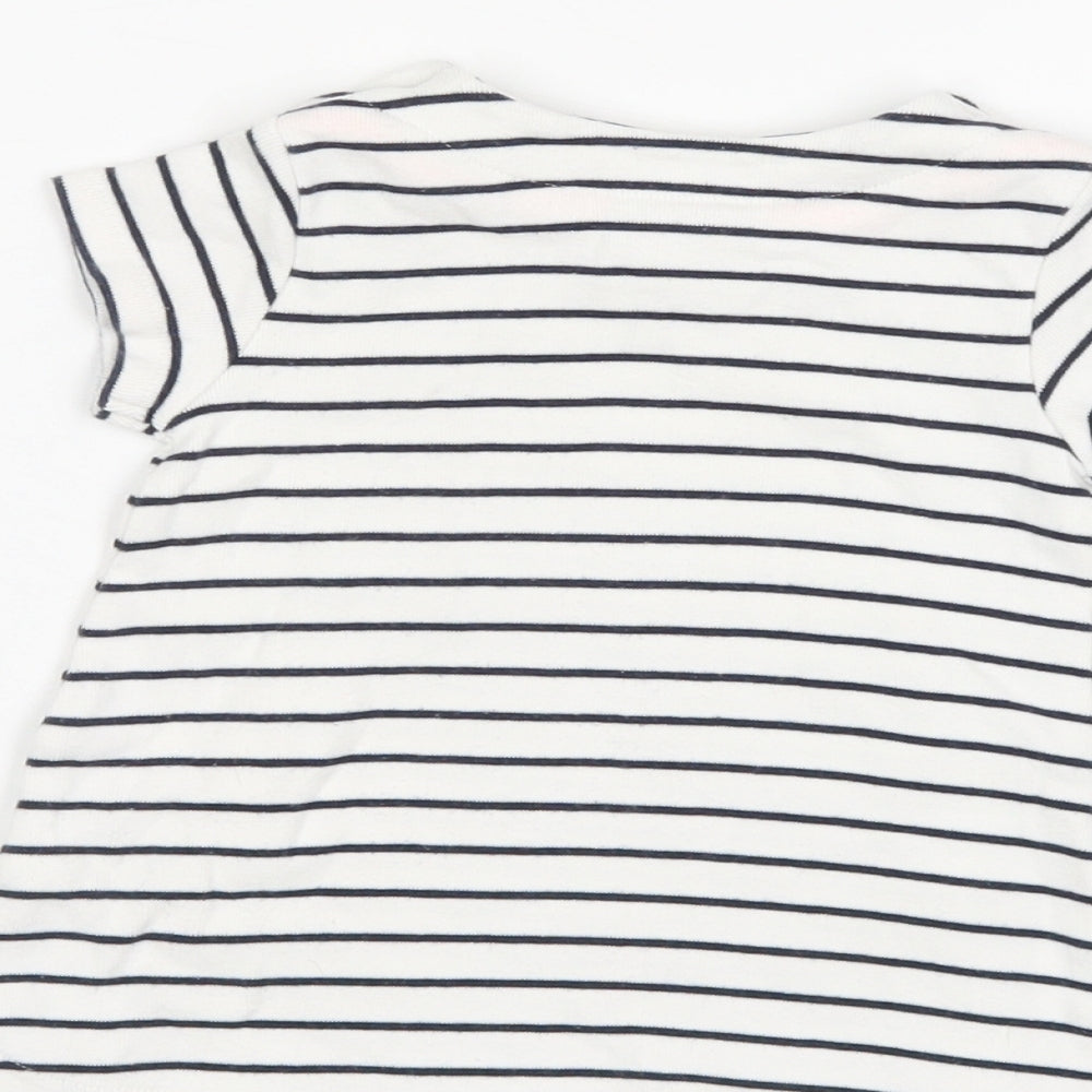 NEXT Boys White Striped  Pullover Casual Size 3-6 Months