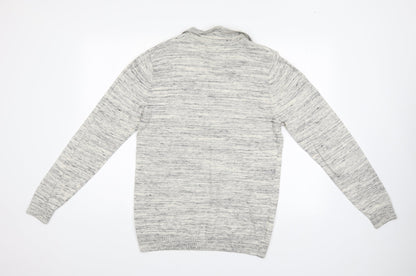 Next Mens Grey   Pullover Jumper Size M