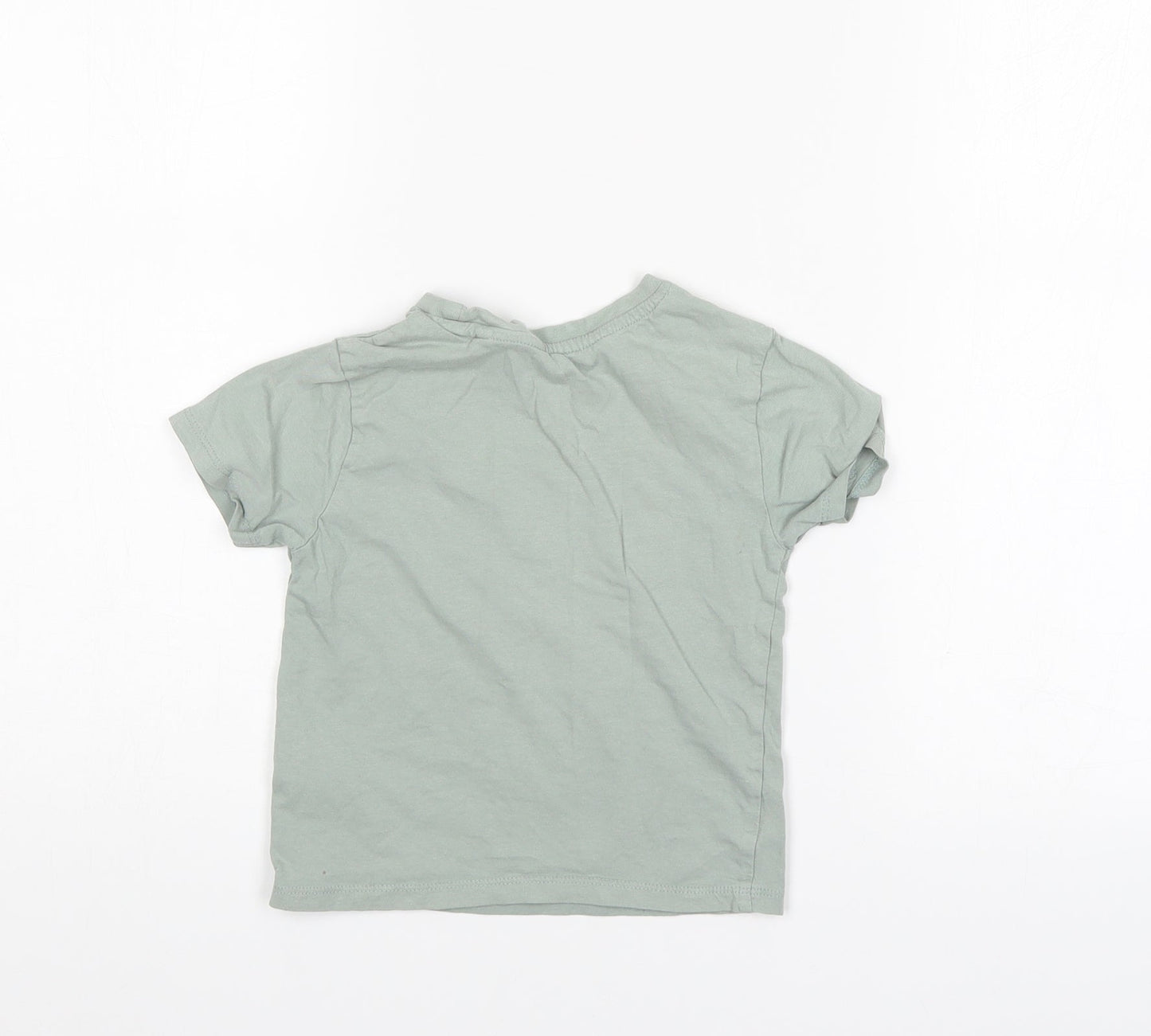 Primark Girls Green   Basic T-Shirt Size 2-3 Years