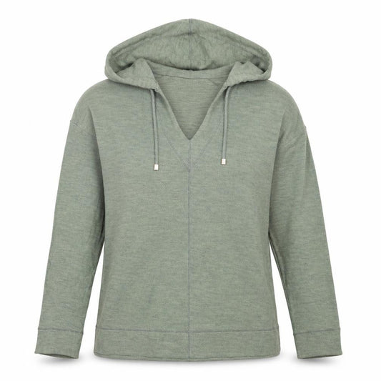 Marks and Spencer Womens Green   Pullover Hoodie Size 8