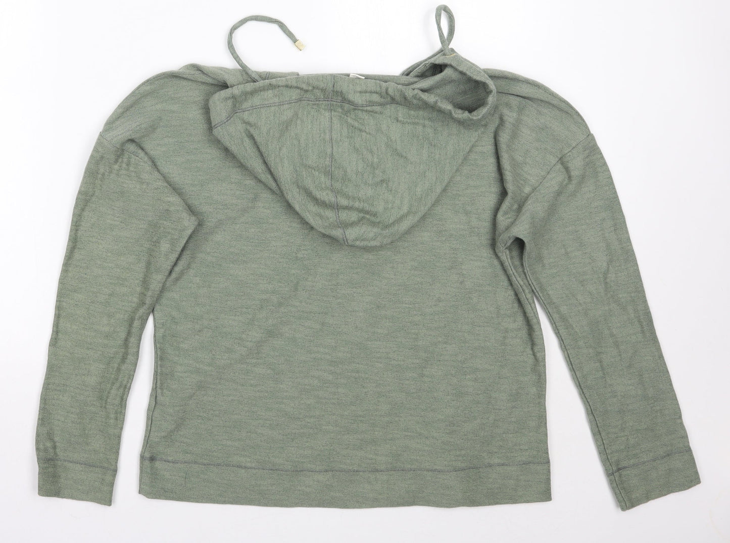 Marks and Spencer Womens Green   Pullover Hoodie Size 8