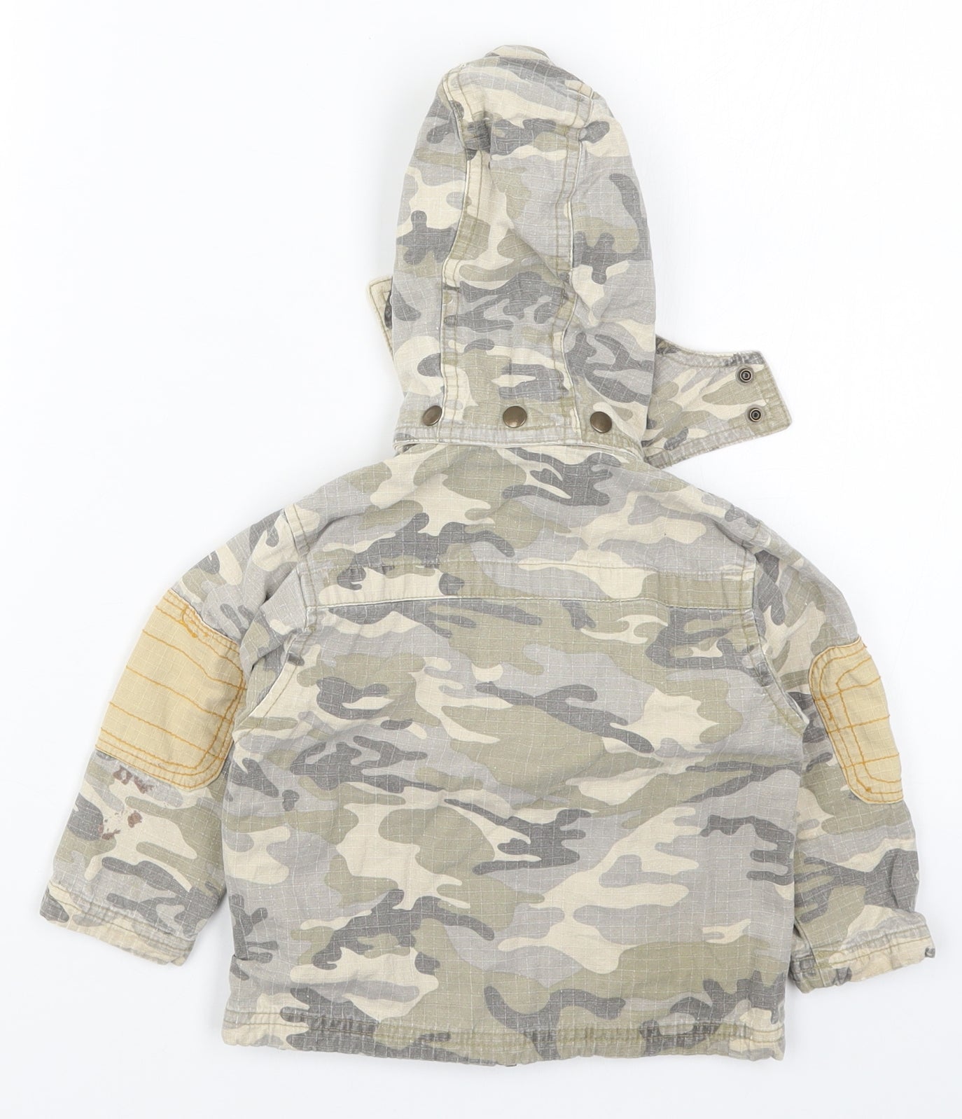 Rohm & Emmy Boys Beige Camouflage  Jacket  Size 2 Years