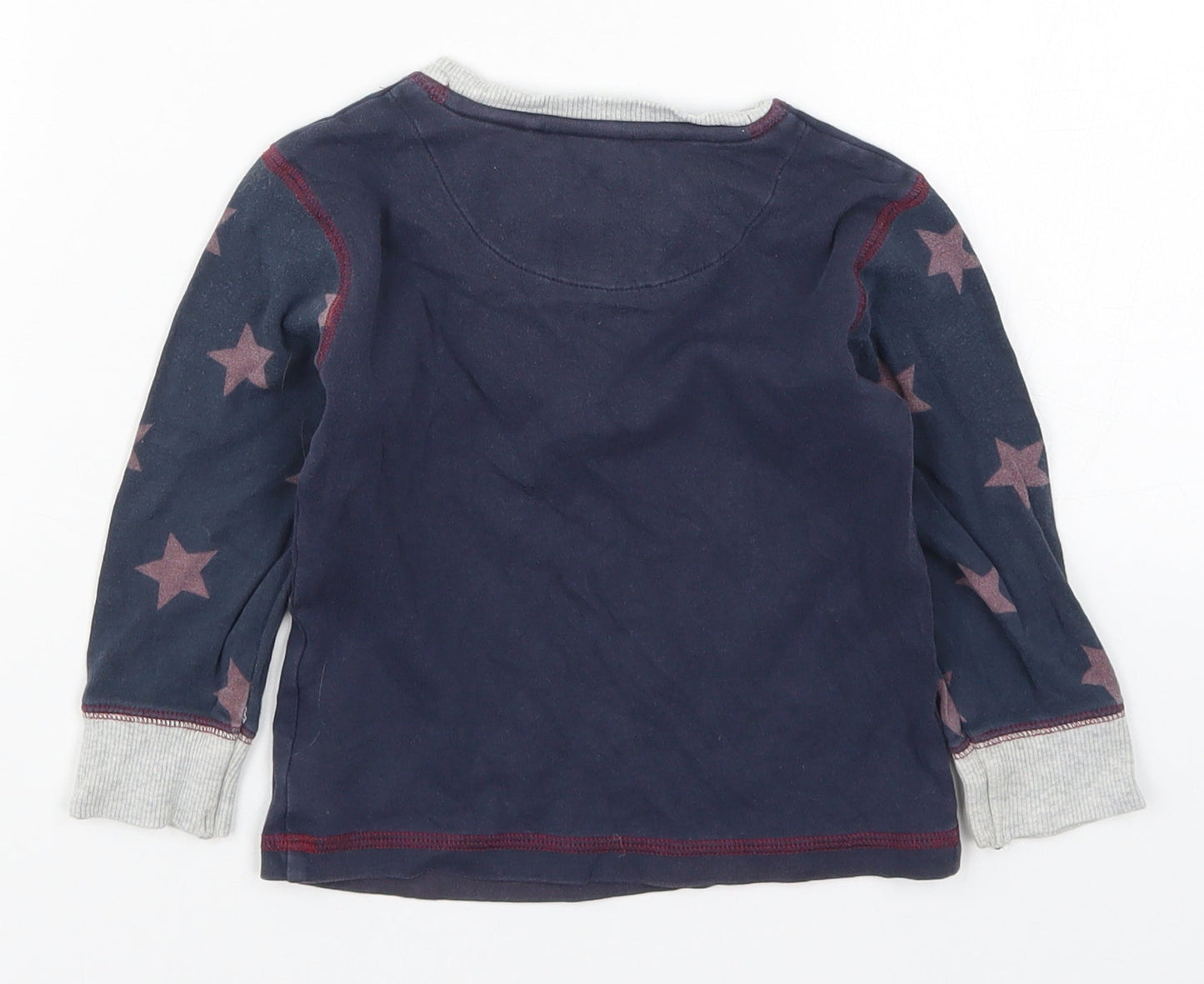 NEXT Boys Blue Solid  Cami Pyjama Top Size 18-24 Months  - Stars