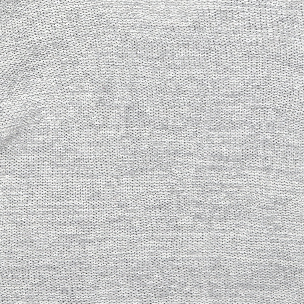 Remel Womens Grey  Knit Pullover Jumper Size M