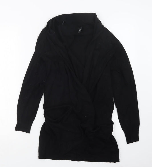 Preworn Womens Black   Cardigan Jumper Size 14