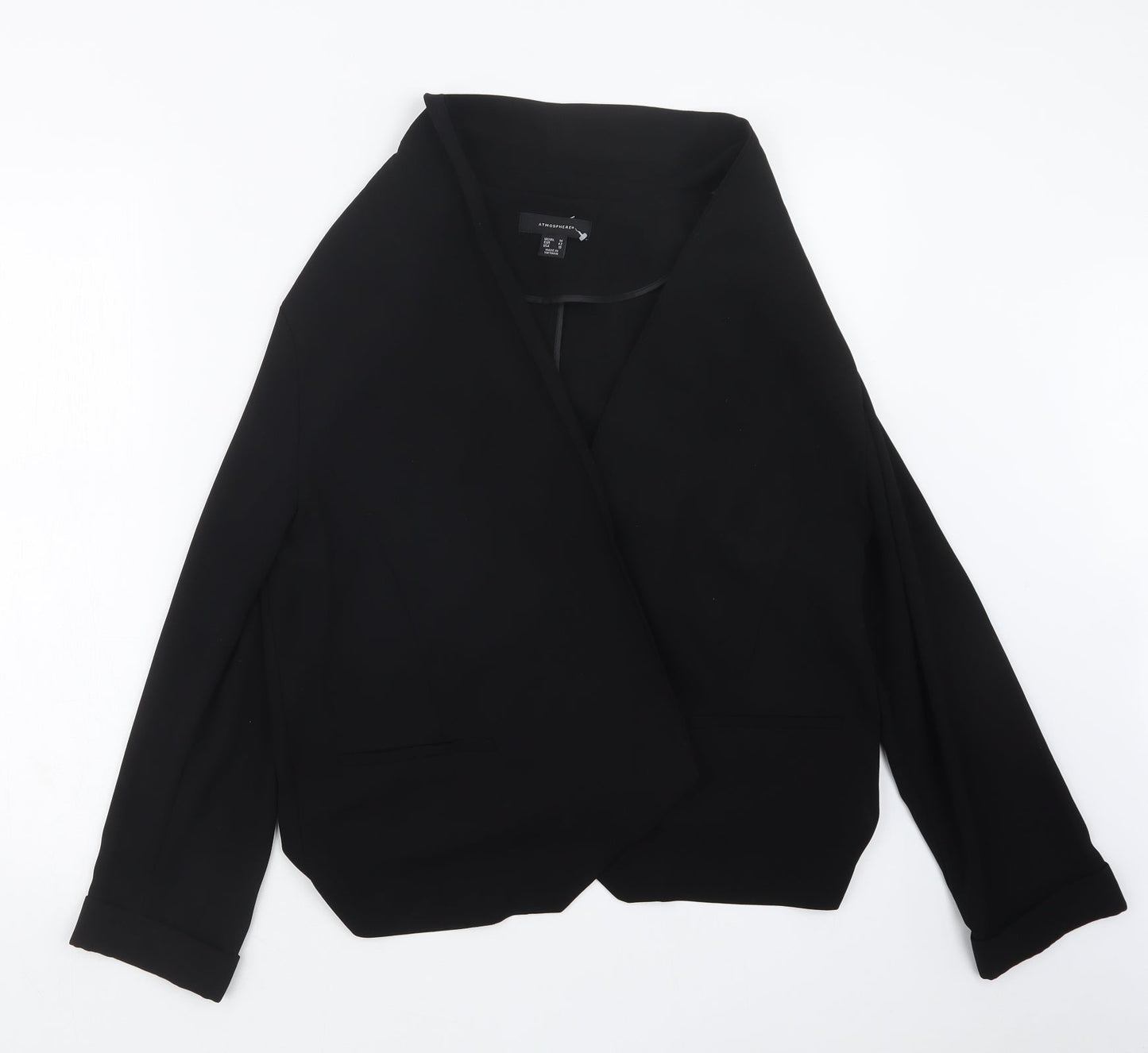 Atmosphere Womens Black   Jacket  Size 14
