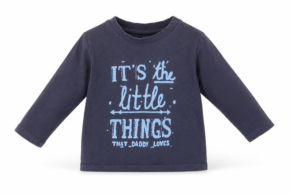 George Boys Blue   Basic T-Shirt Size 9-12 Months