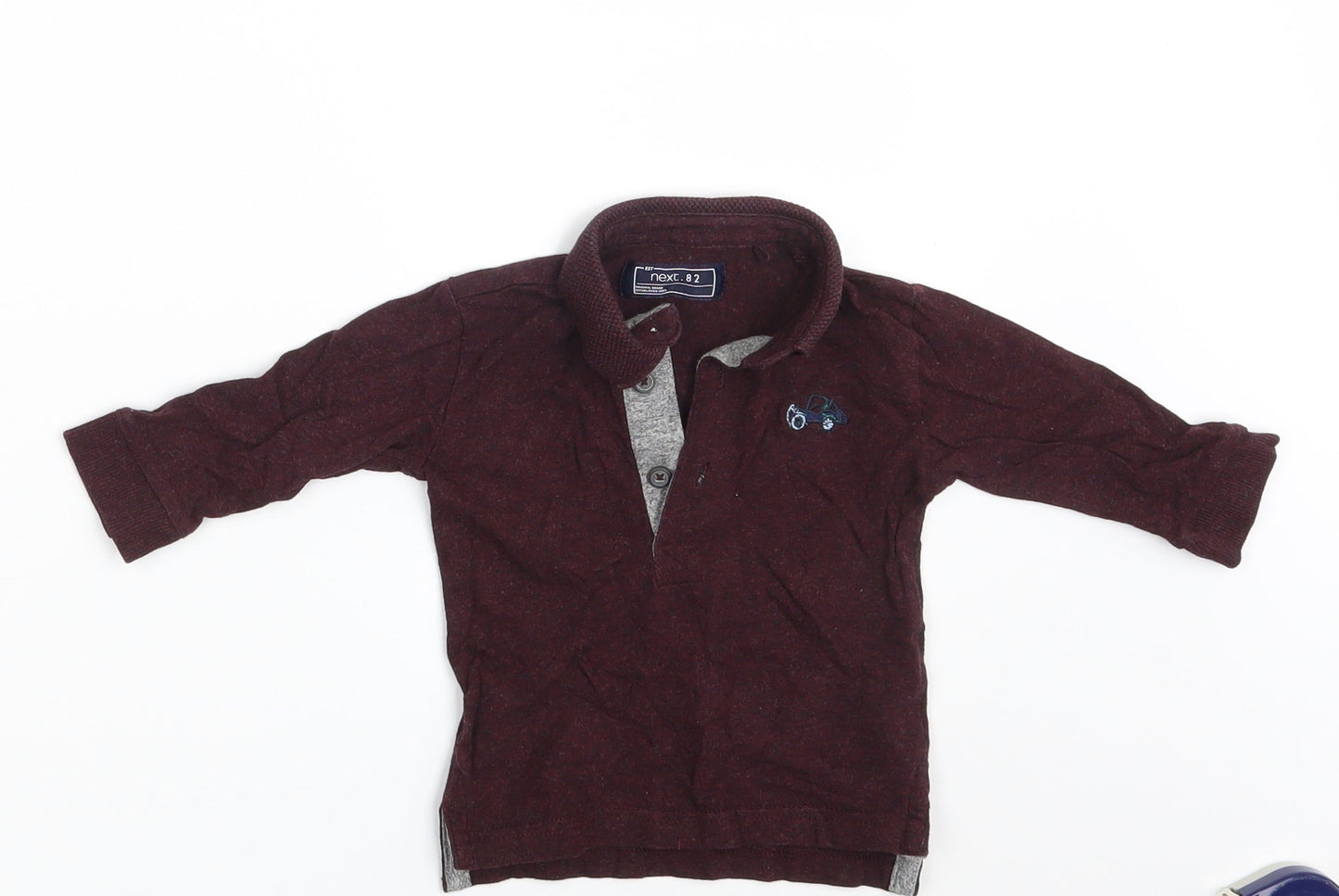 NEXT Boys Purple   Basic Polo Size 6-9 Months