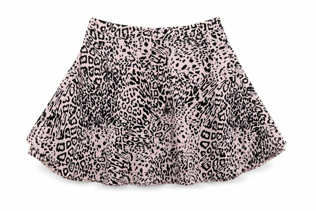 ASOS Womens Pink Animal Print  A-Line Skirt Size 16