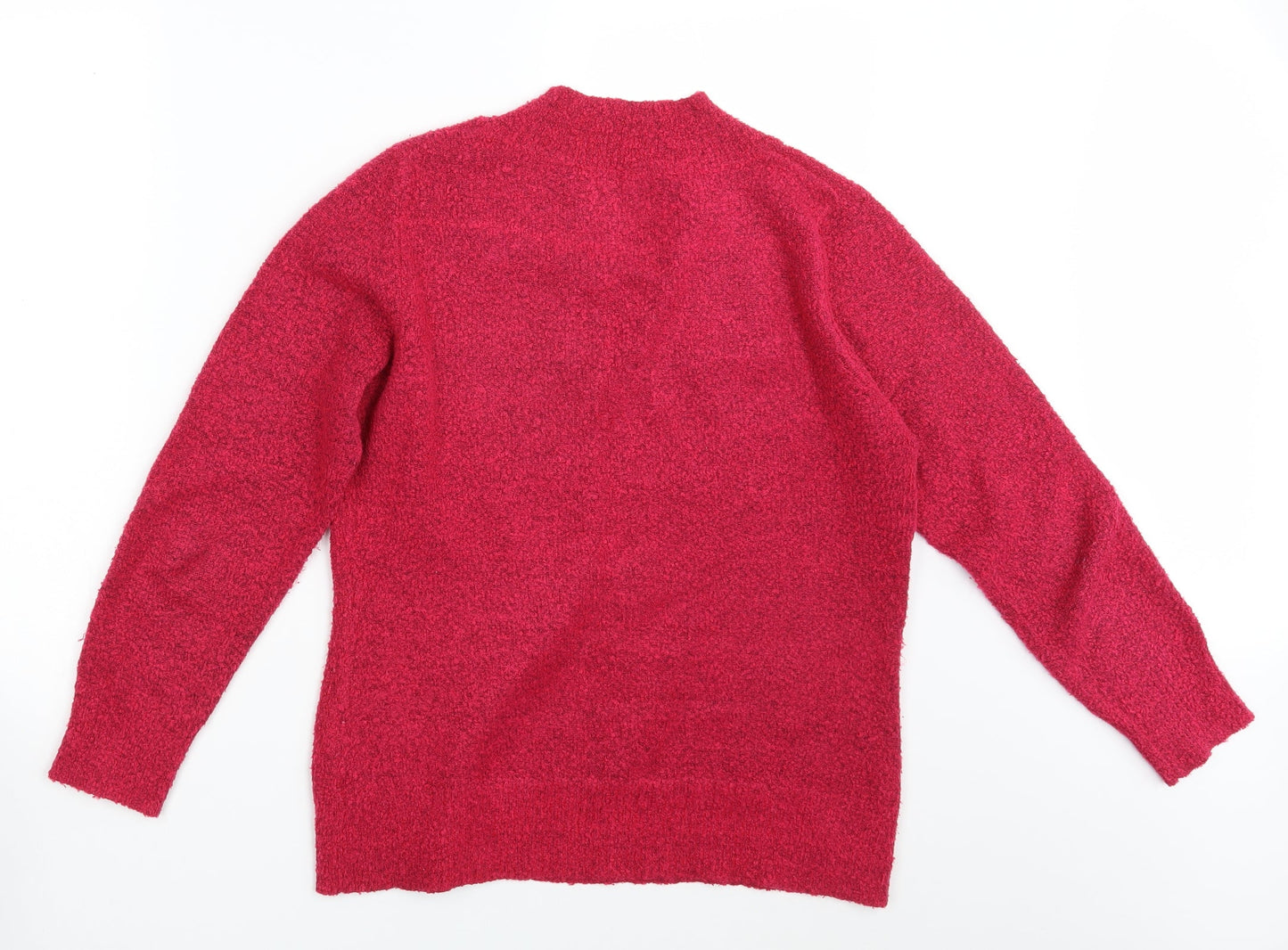 M&C0. Womens Pink   Pullover Jumper Size L