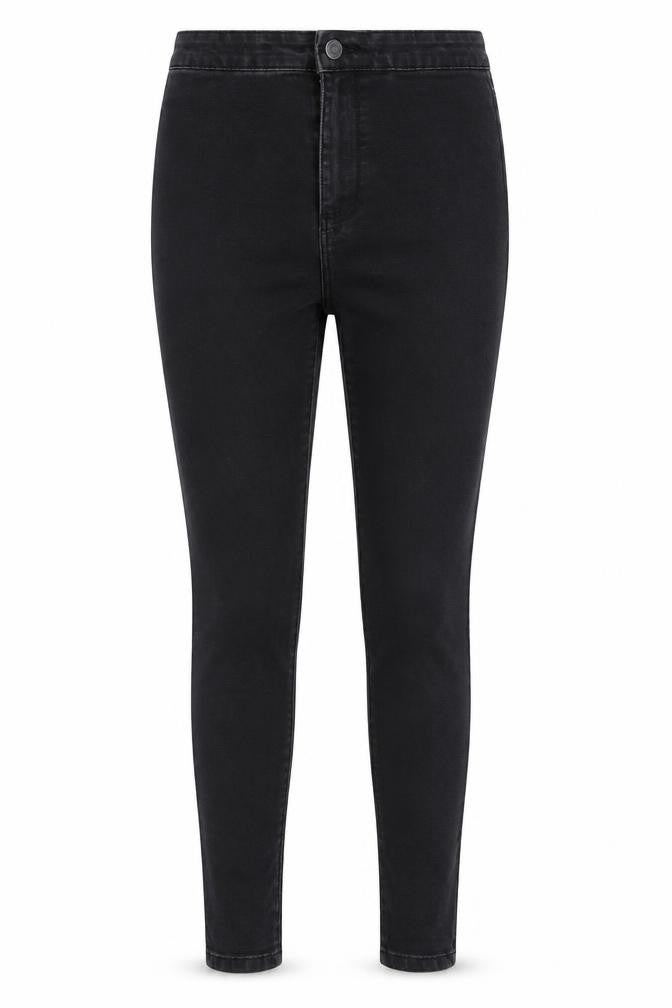 Denim & Co. Womens Grey  Denim Skinny Jeans Size 10 L27 in