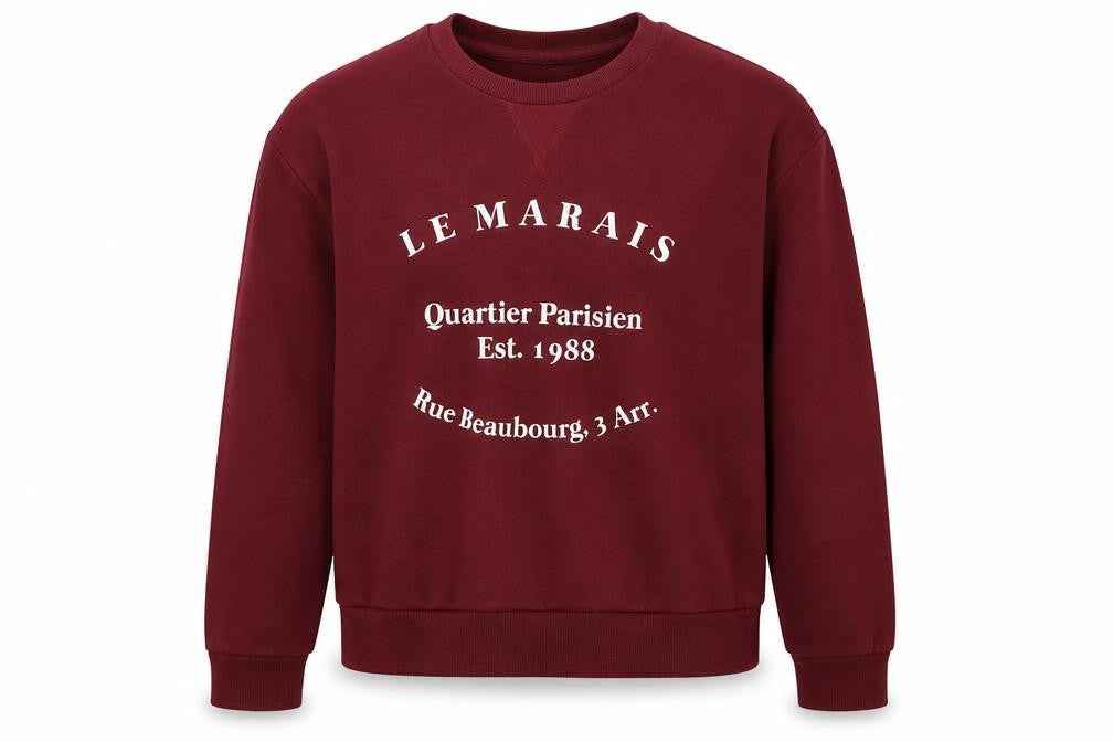 Primark Womens Red  Jersey Pullover Sweatshirt Size XS