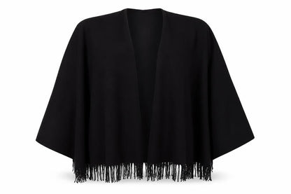 Preworn Womens Black  Knit Jacket  One Size