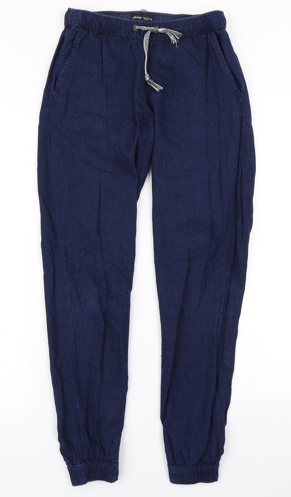Cropp Womens Blue   Cargo Trousers Size 4 L28 in