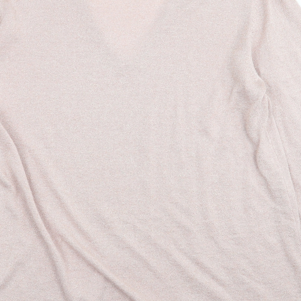 retrology Womens Pink   Pullover Jumper Size L