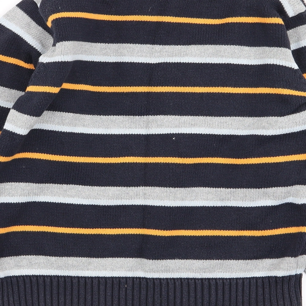 Gymboree Boys Multicoloured Striped  Pullover Jumper Size M