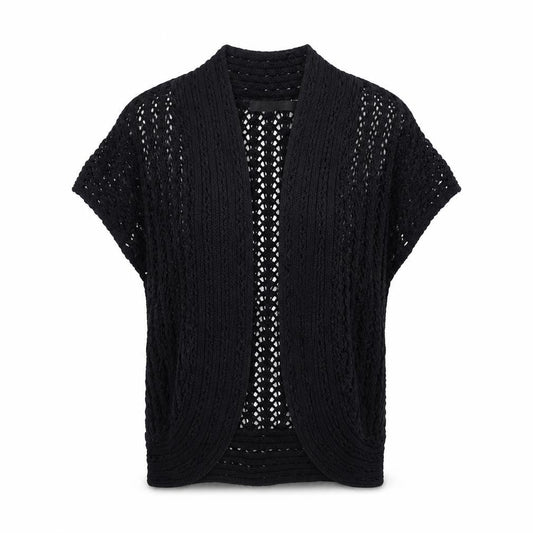 George Womens Black  Knit Cardigan Jumper Size 14
