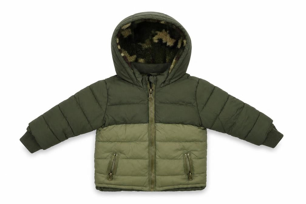 Primark Baby Green   Puffer Jacket Coat Size 3-6 Months