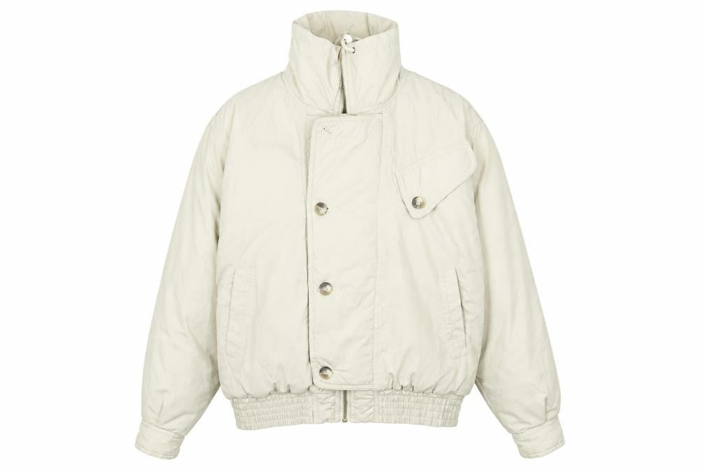 Preworn Womens Beige   Jacket Coat Size 4