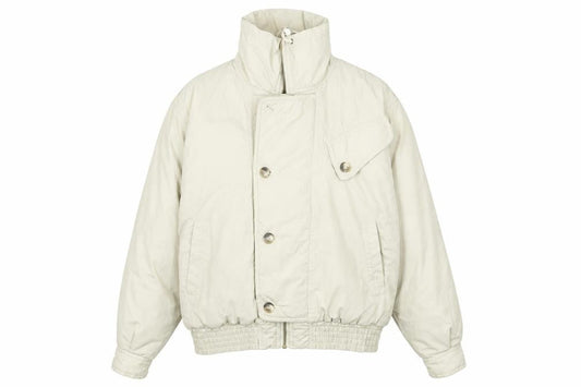 Preworn Womens Beige   Jacket Coat Size 4