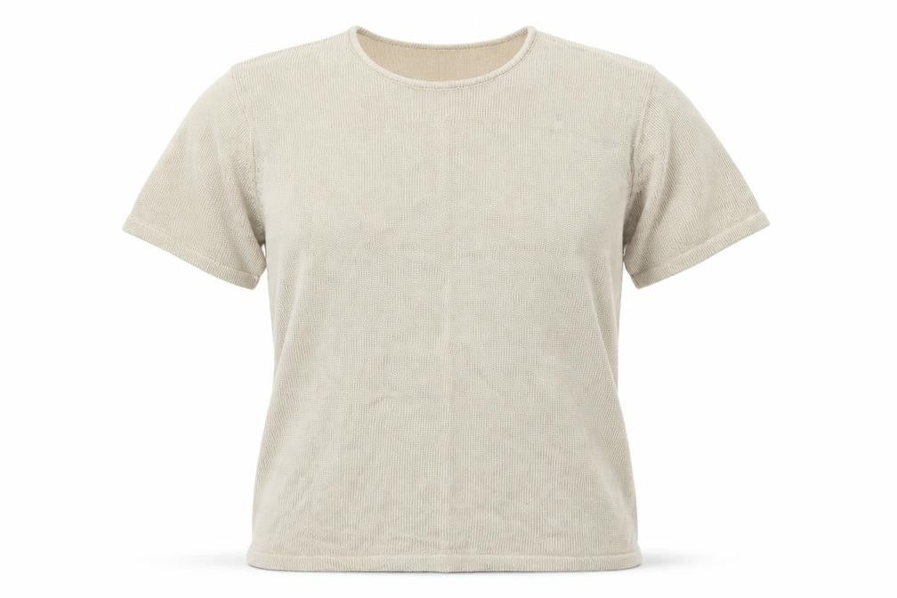 HONEY Womens Gold   Basic T-Shirt Size L