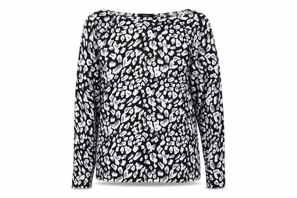 M&Co Womens Multicoloured Geometric  Pullover Jumper Size 10
