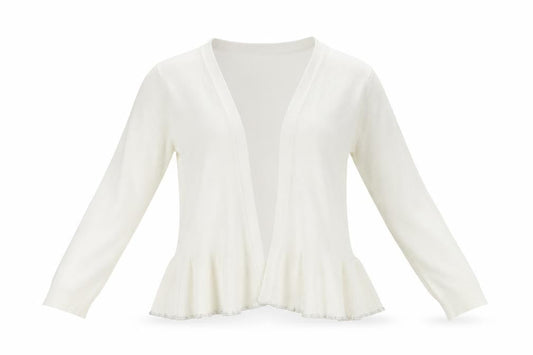 M&Co Womens Ivory   Cardigan Jumper Size 12
