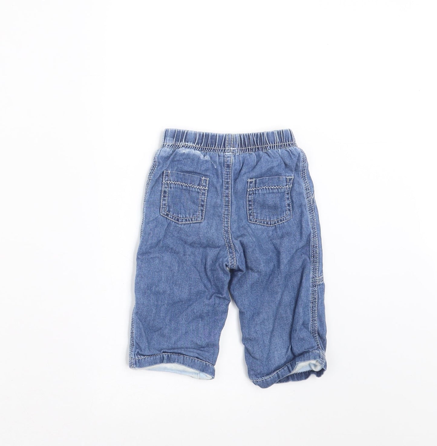 George Baby Blue    Jeans Size 0-3 Months