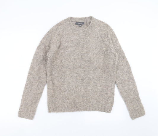 Primark Womens Beige  Knit Pullover Jumper Size S