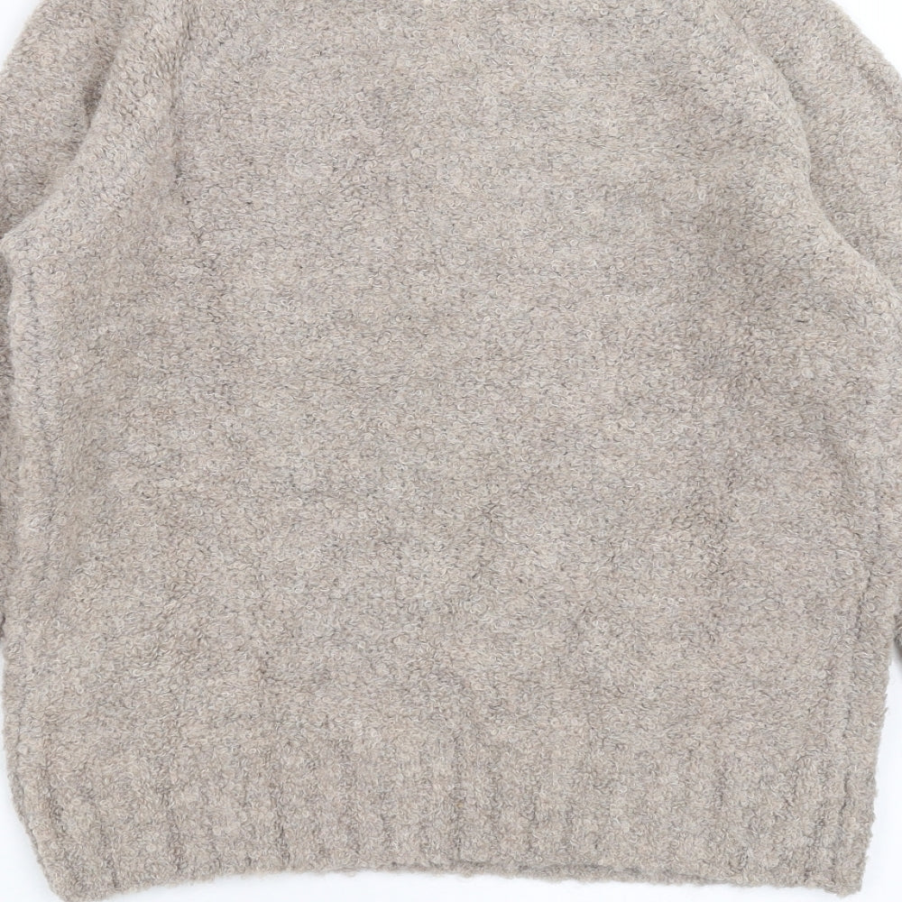 Primark Womens Beige  Knit Pullover Jumper Size S