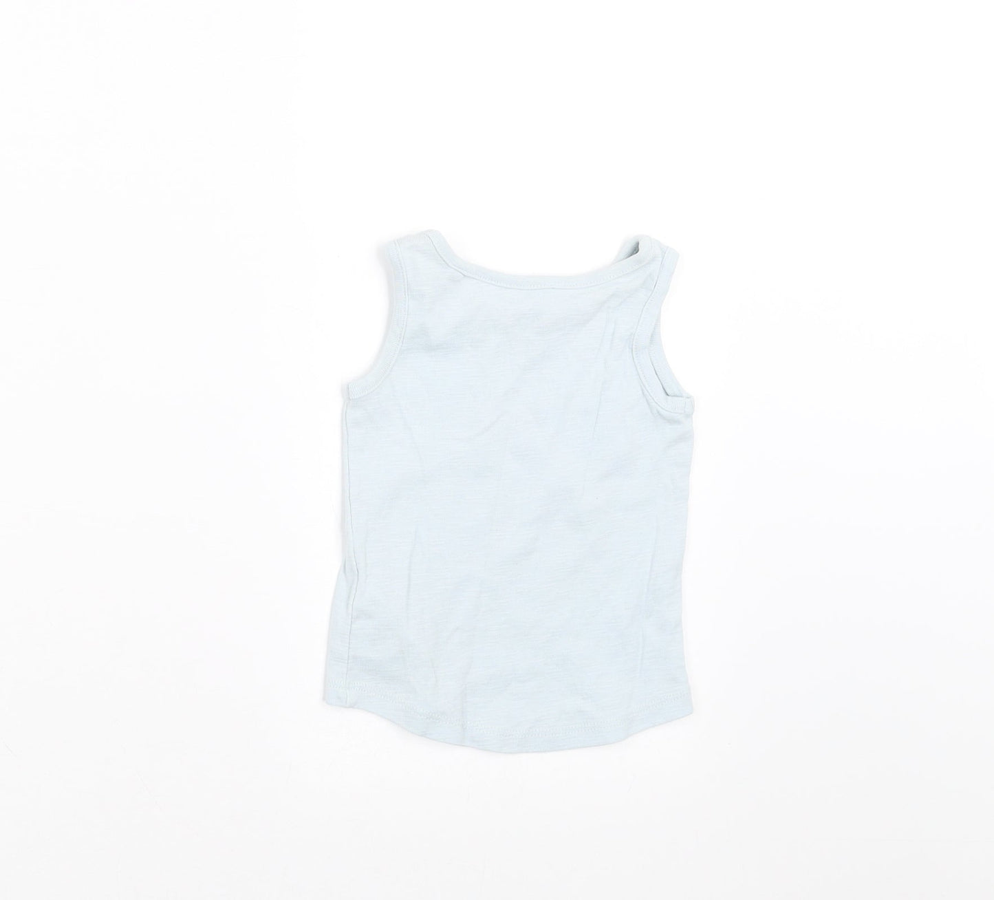 NEXT Girls Blue   Basic Tank Size 6-9 Months