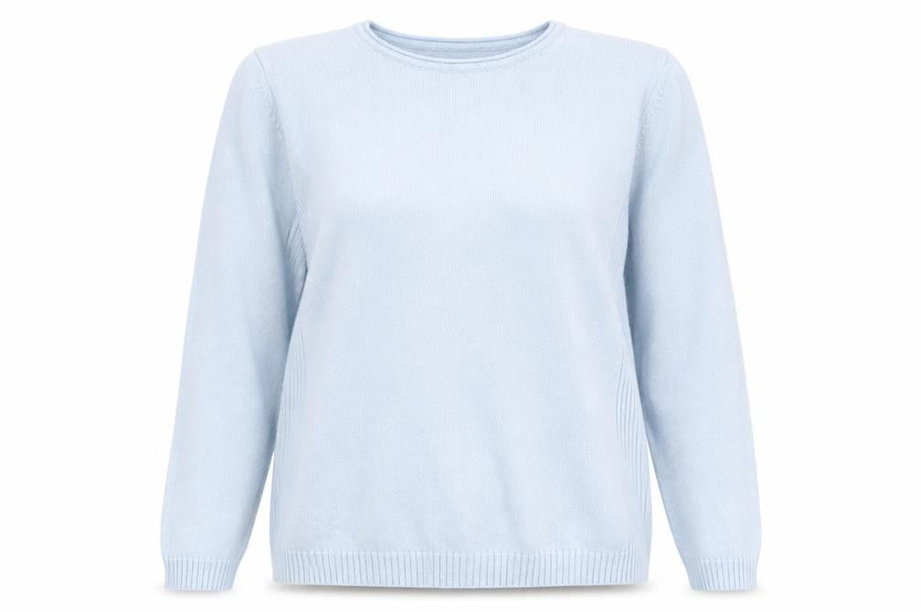 ISLE Womens Blue  Knit Pullover Jumper Size L