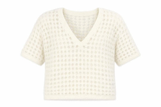 Next Womens Ivory  Knit Pullover Jumper Size M