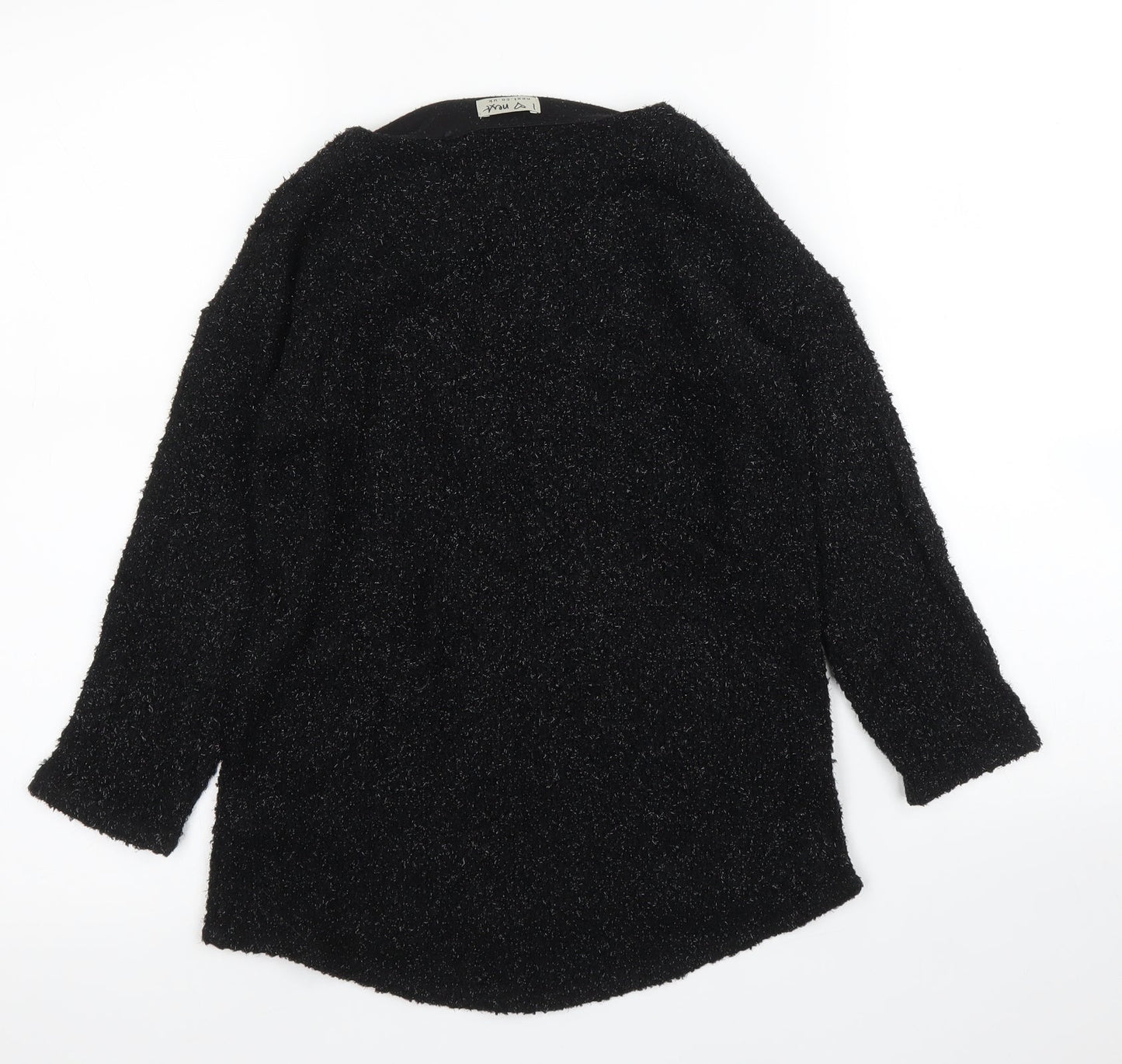 NEXT Girls Black   Pullover Jumper Size 8 Years