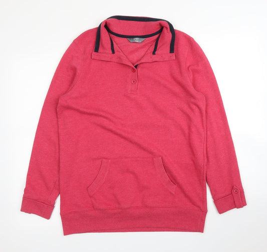 M&Co Womens Pink   Pullover Jumper Size 12