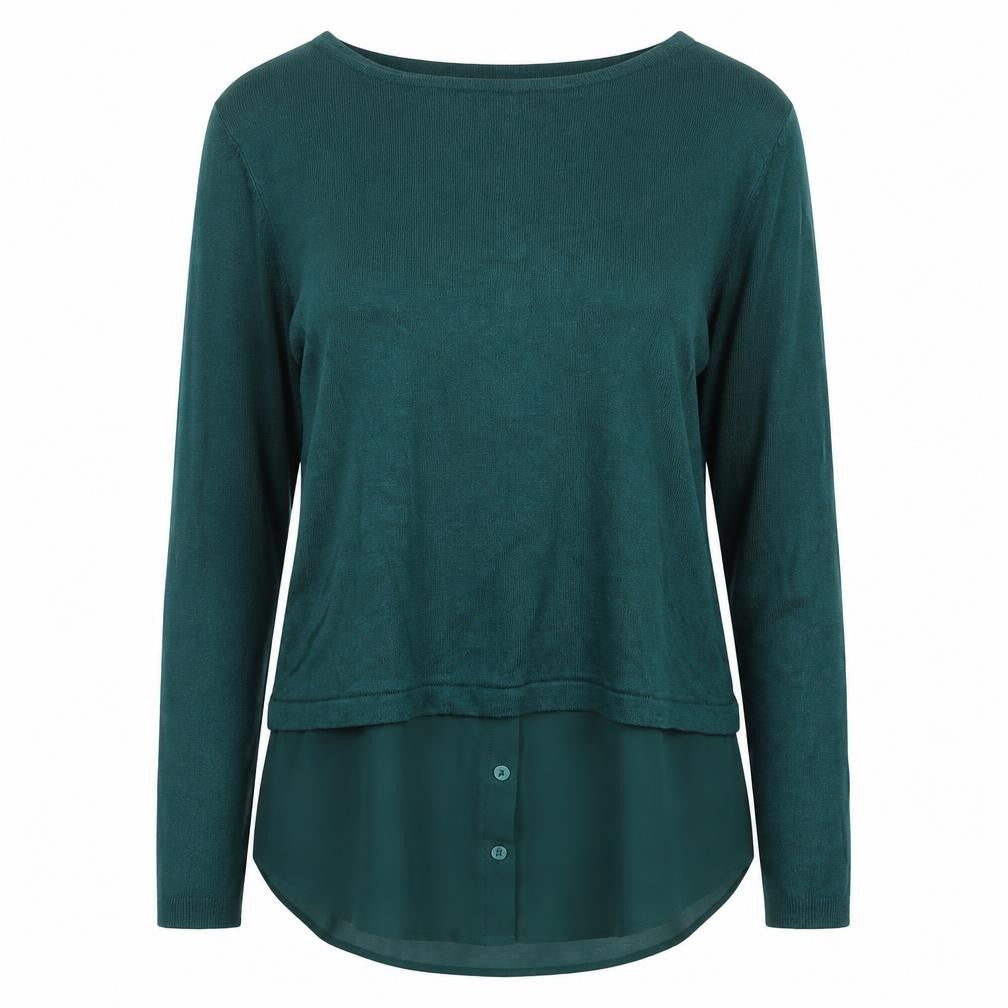 Marks & Spencer Womens Green   Basic Blouse Size 8