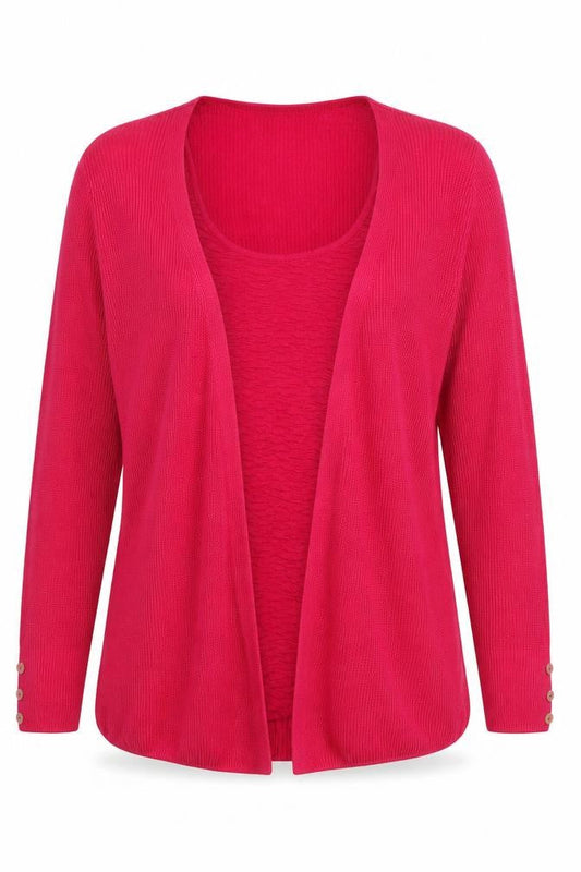 Marks & Spencer Womens Pink   Cardigan Jumper Size 10
