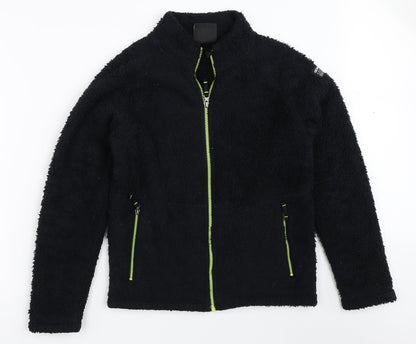 Additional front view of TOG24 boys’ black jacket, size 11-12, years