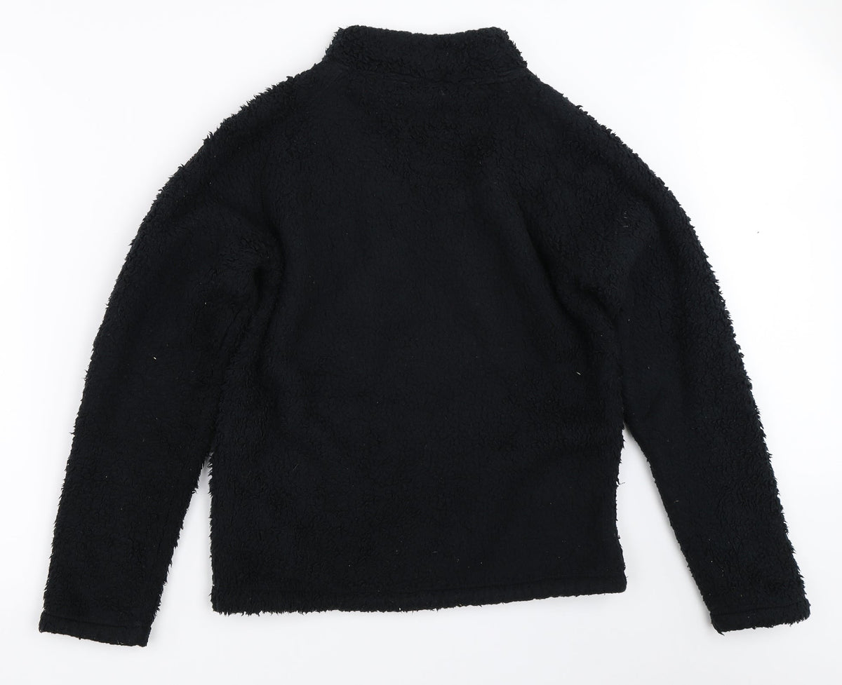 Back view of TOG24 boys’ black jacket, size 11-12, years