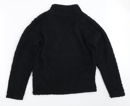 Back view of TOG24 boys’ black jacket, size 11-12, years